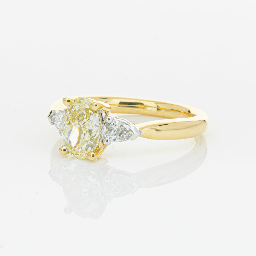 18ct Yellow Gold 1.20ct Yellow Diamond Ayla Ring