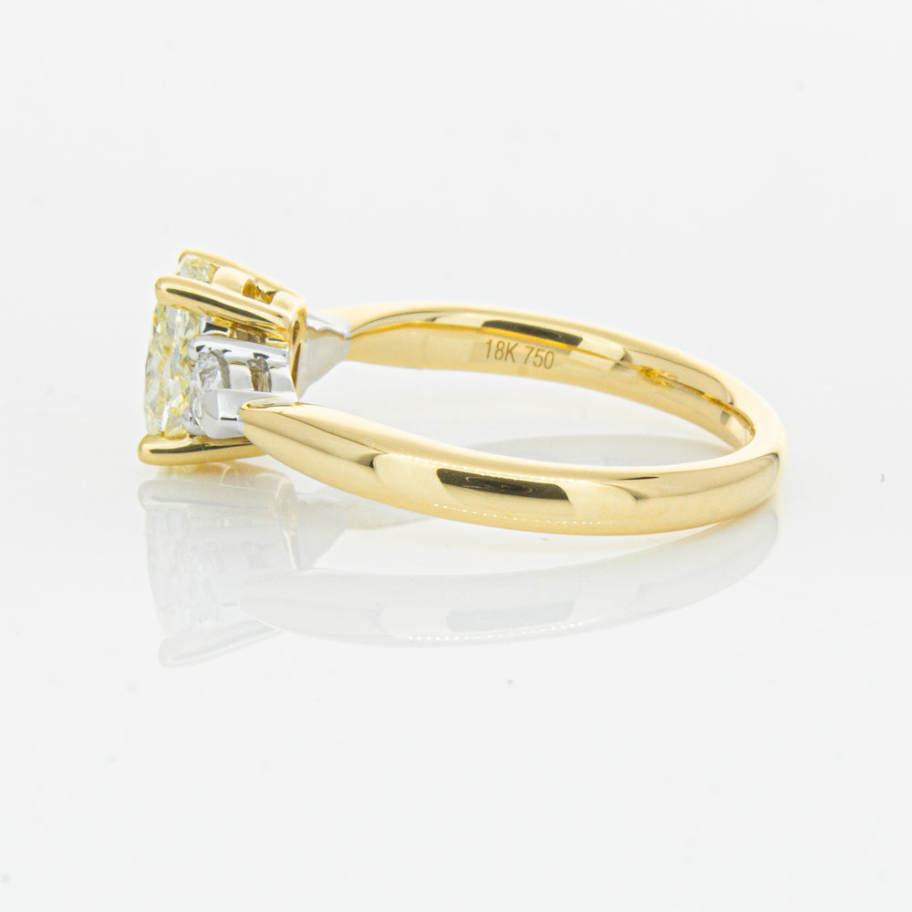 18ct Yellow Gold 1.20ct Yellow Diamond Ayla Ring