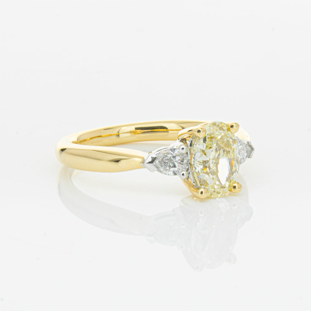 18ct Yellow Gold 1.20ct Yellow Diamond Ayla Ring