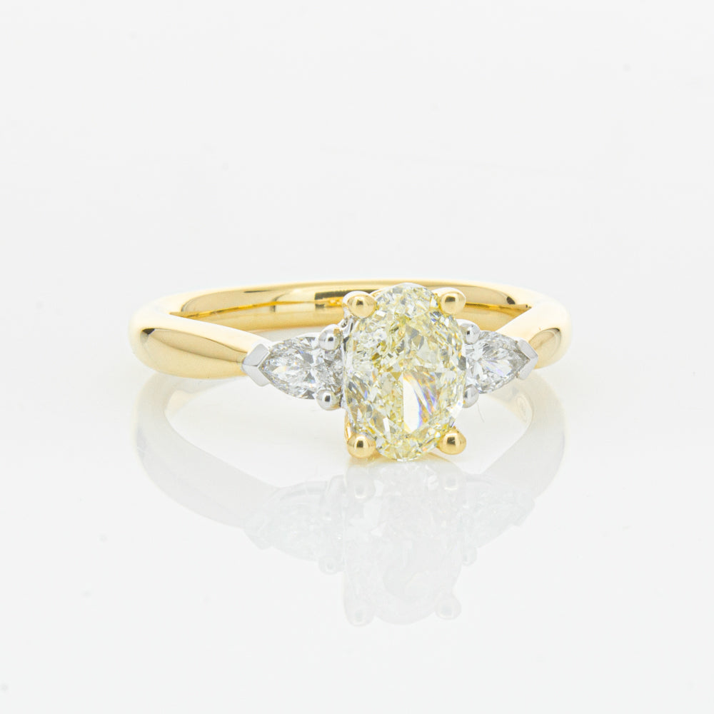 18ct Yellow Gold 1.20ct Yellow Diamond Ayla Ring